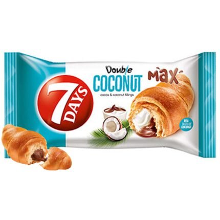 7 Days Double Max Cocoa & Coconut Croissant - 80g