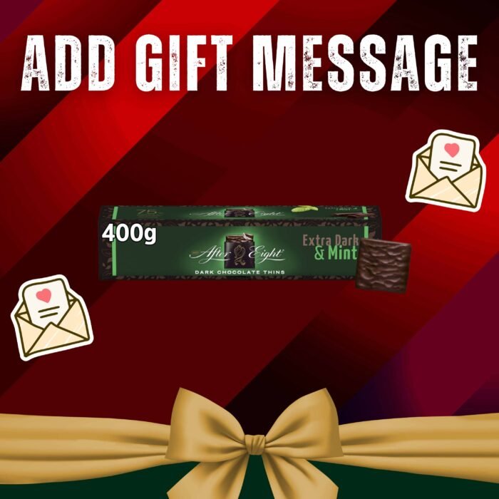 After Eight Extra Dark Mint Chocolate Box - 400g - Image 2
