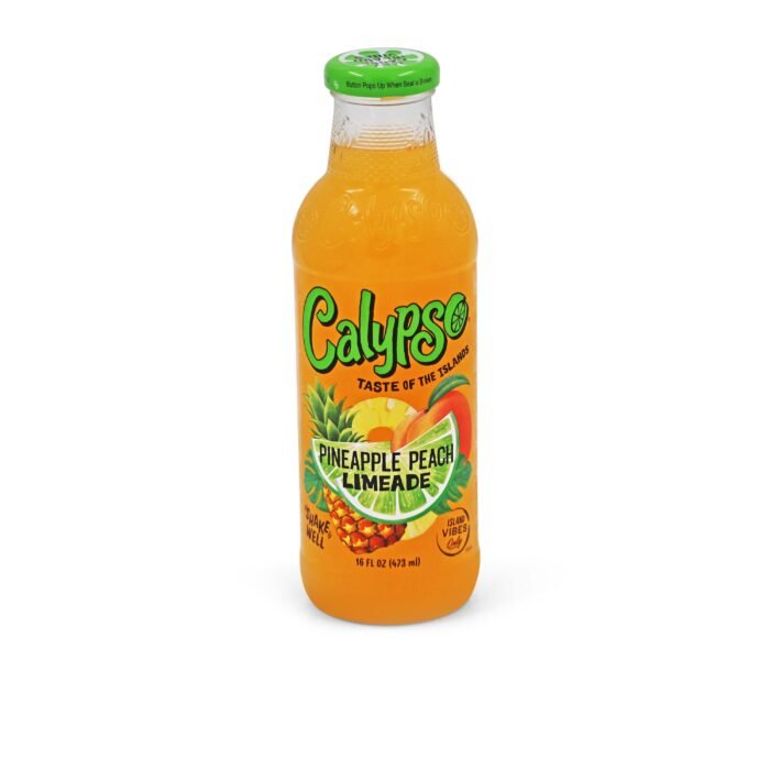 Calypso Pineapple Peach Limeade (473ml) - Image 1