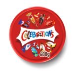 Celebrations Milk Chocolate & Biscuit Bars Sharing Tub 600g