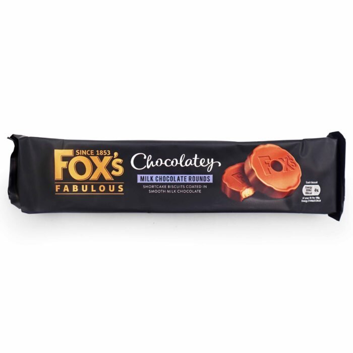 Fox's Biscuits Chocolatey Milk Chocolate Rounds - 130g - Image 1