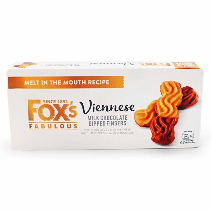Fox's Biscuits Viennese Milk Chocolate Dipped Fingers - 105g - Image 1