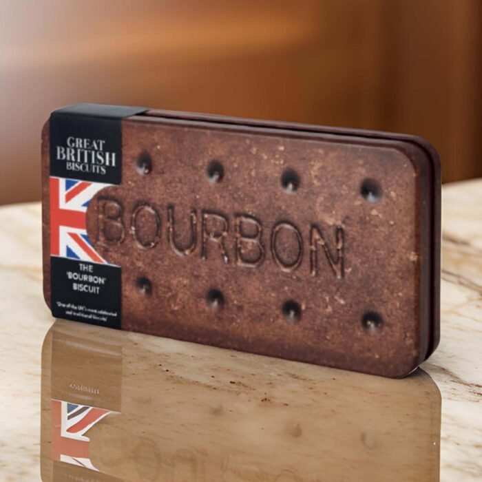 Giant Bourbon Biscuits Gift Set - Chocolate Novelty Biscuit Tin 400g - Image 2