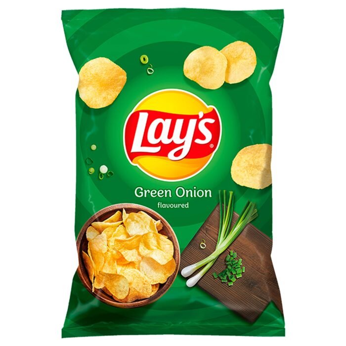 Lay's Green Onion Crisps - 140g - Image 1