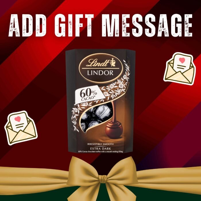 Lindt Lindor Extra Dark Chocolate Truffles Box - 200g - Image 2