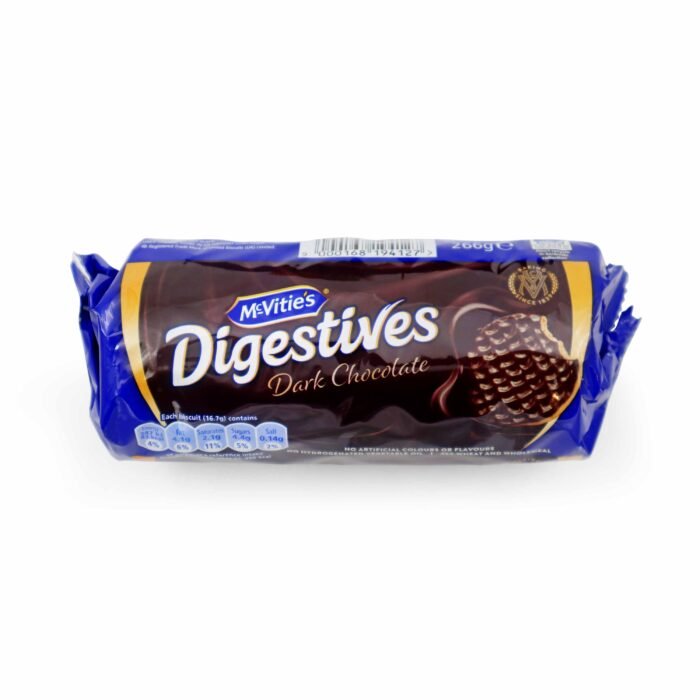 McVitie's Dark Chocolate Digestive Biscuits 266g - Image 1