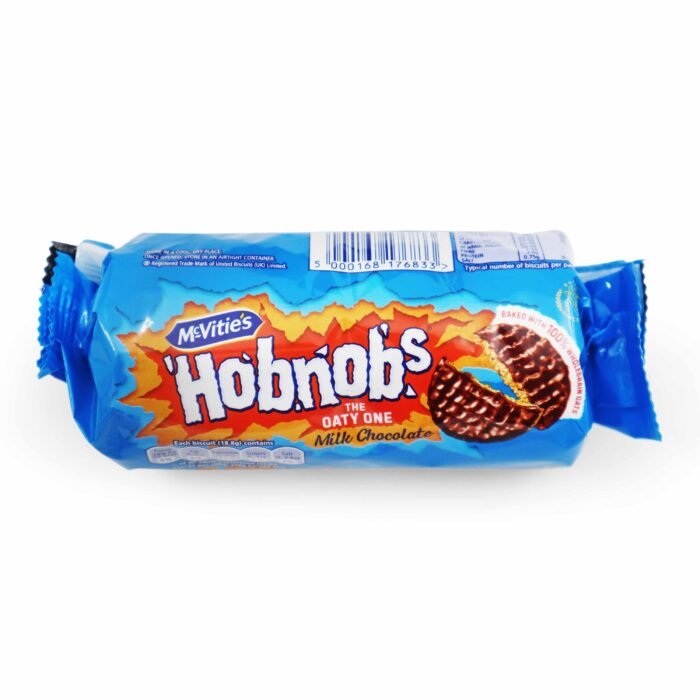McVitie's Hobnobs Milk Chocolate Biscuits 262g - Image 1