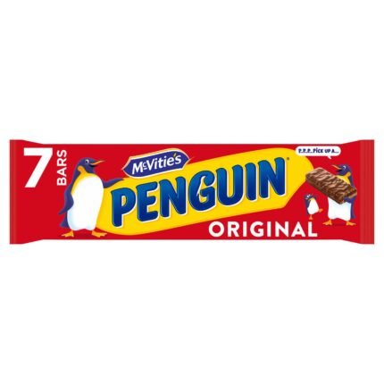 McVitie's Penguin Milk Chocolate Biscuit Bars - 7x36g