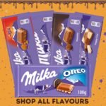 Milka Daim Chocolate Bar - 100g - Image 2