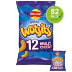 Walkers Really Cheesy Wotsits Multipack Crisps - 12 PACK