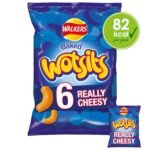 Walkers Really Cheesy Wotsits Multipack Crisps - 6 PACK