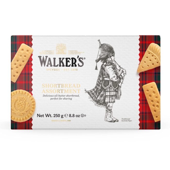 Walkers Shortbread Assortment Set Box - 250g - Image 1