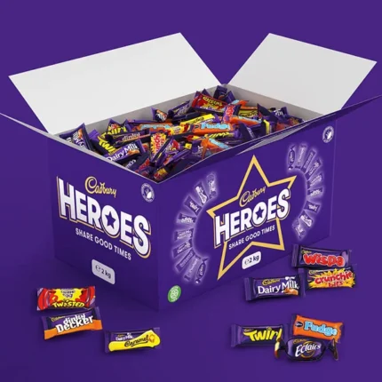 【New user benefits】200 YEARS ANNIVERSARY Cadbury Heroes Chocolate Bulk 2 KG Sharing Box