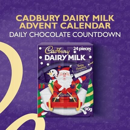 Cadbury Dairy Milk Chocolate Advent Calendar 24 Gift - 12 x 90g