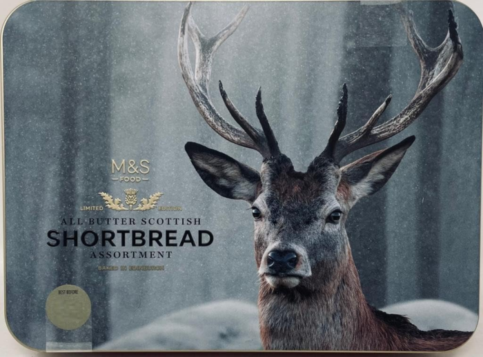 Generic M&S All Butter Shortbread - Petticoat Tails Tin 650g - in a Premier Life Store Box - Image 1