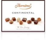 Thorntons Continental Collection, Chocolate Hamper Gift Box, Inspired by European Flavours, Assorted Milk, White and Dark Chocolates, 284g