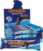 Grenade OREO Protein Bar - High Protein, Low Sugar, 12 x 60 g