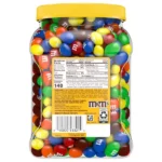 【New user benefits】M&M’s Chocolate Candy, Peanut, 62 oz Jar - Image 2